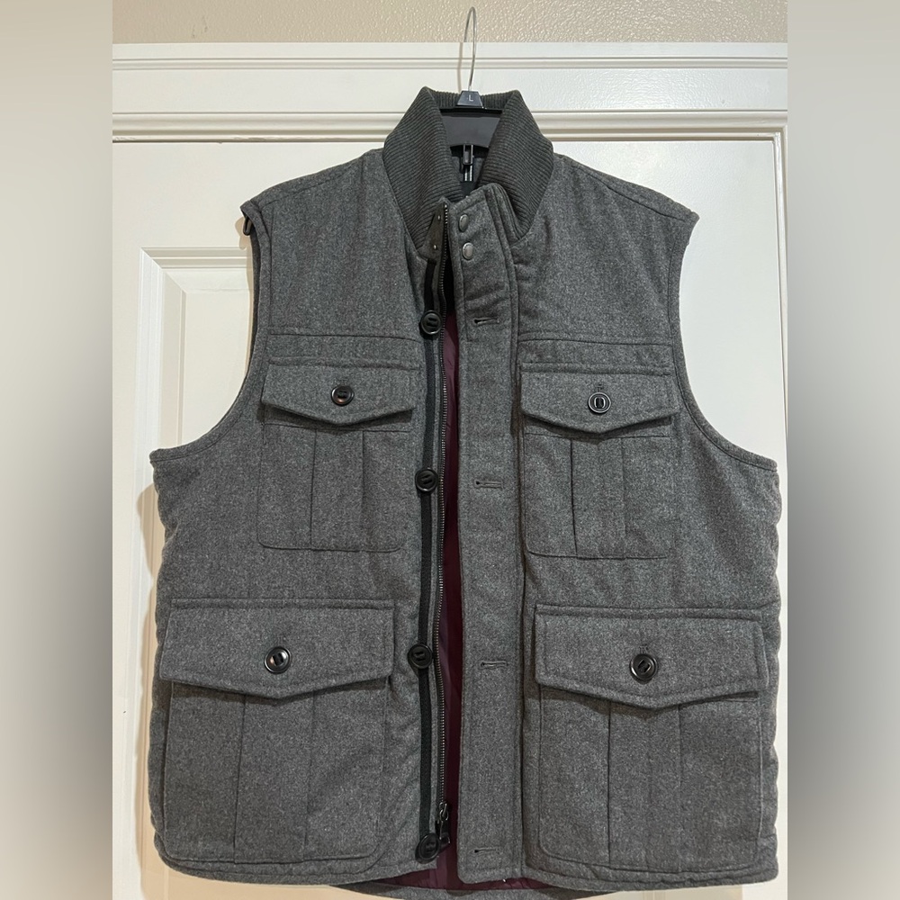 Banana Republic Charcoal Vest
